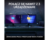 LOGITECH Klawiatura MX Keys S + mysz + podkładka Combo Graphite US 920-011614 - 1145878 - zdjęcie 7